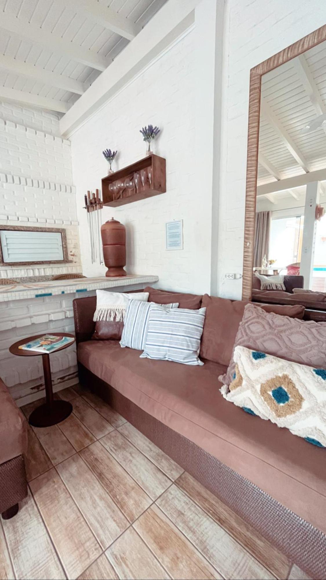 Casa Com Piscina Em Frente A Praia Do Santinho Флорианополис Экстерьер фото